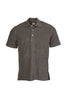 FEDELI | Ribbed Terry Polo | Brown