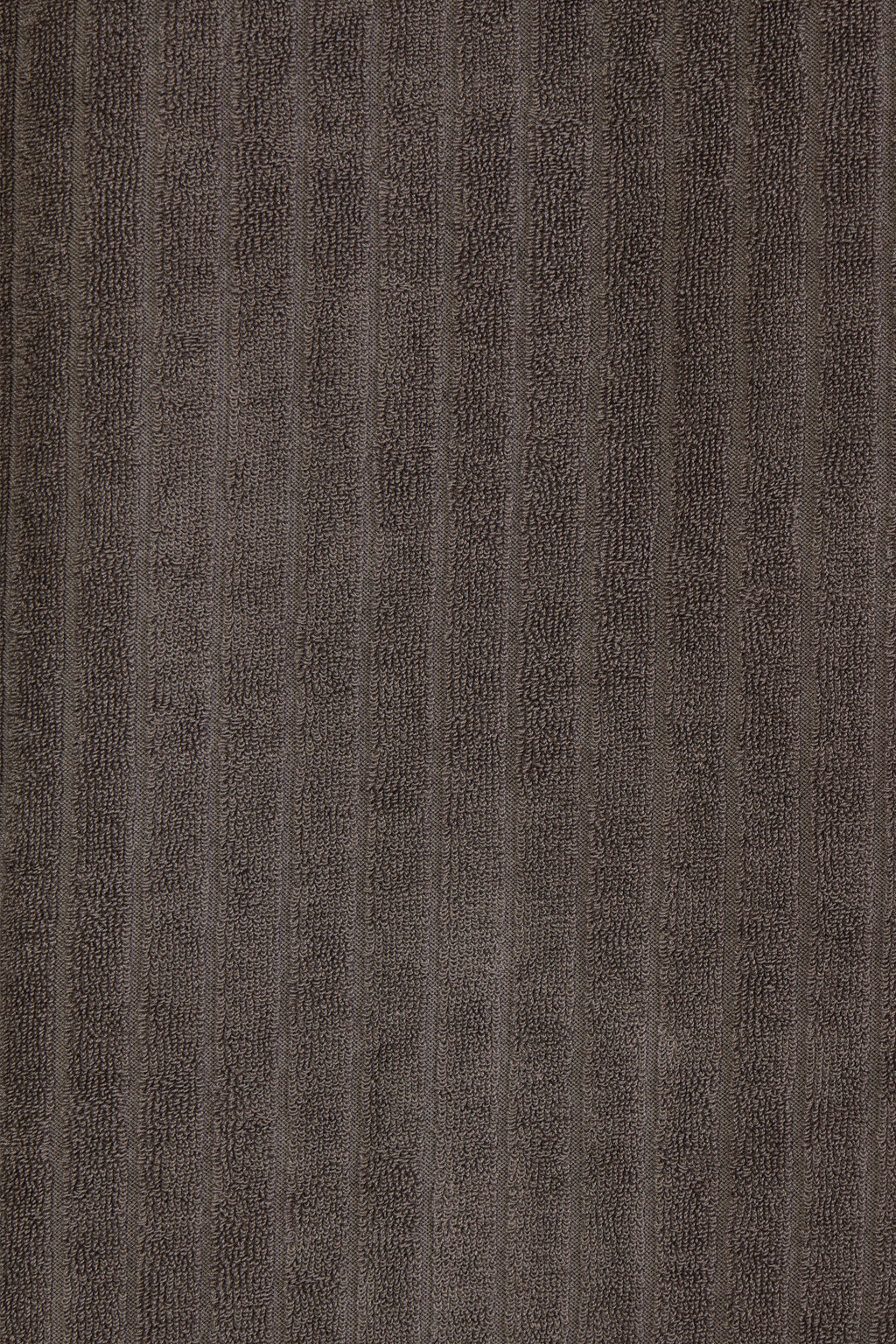 FEDELI | Ribbed Terry Polo | Brown