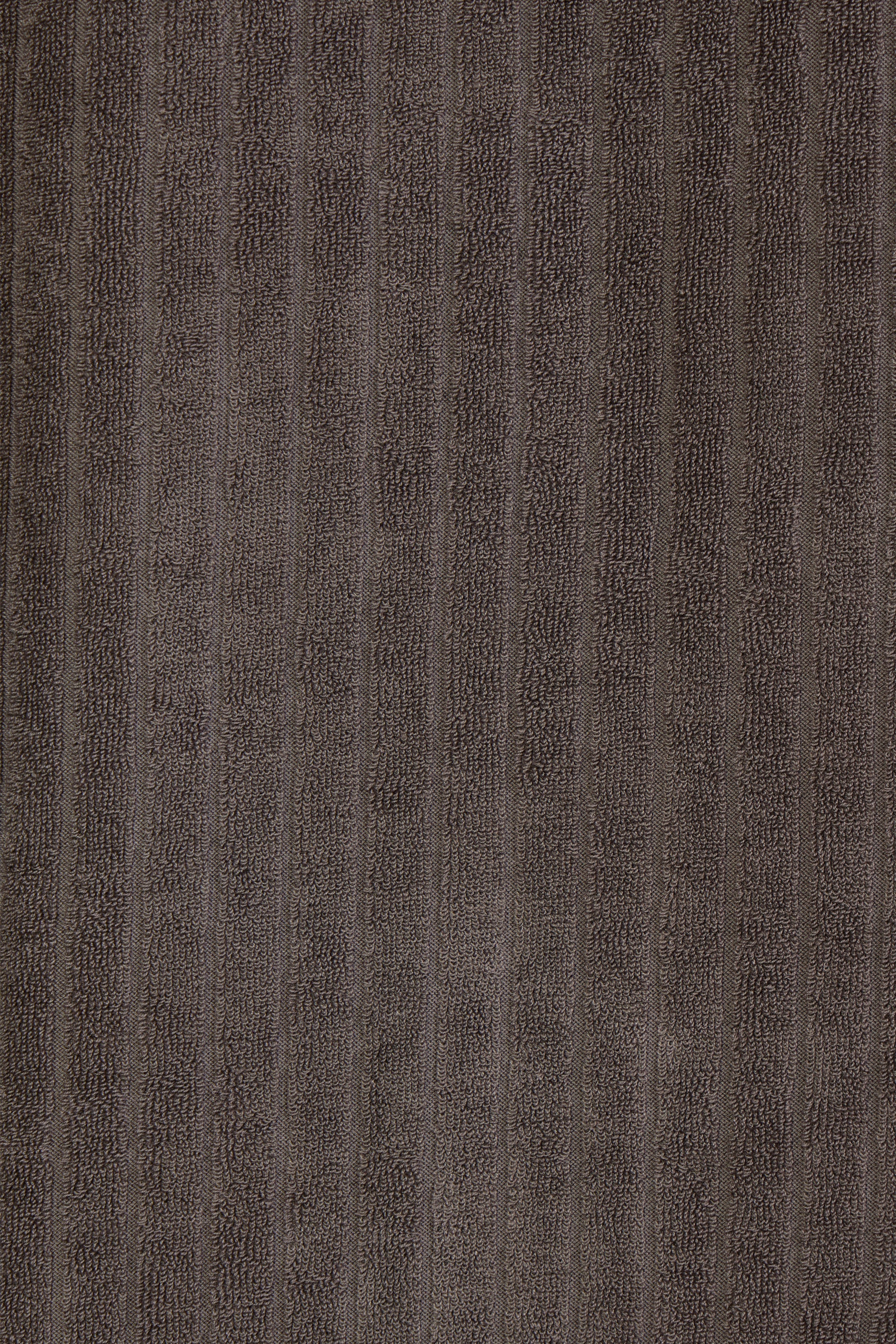 FEDELI | Ribbed Terry Polo | Brown