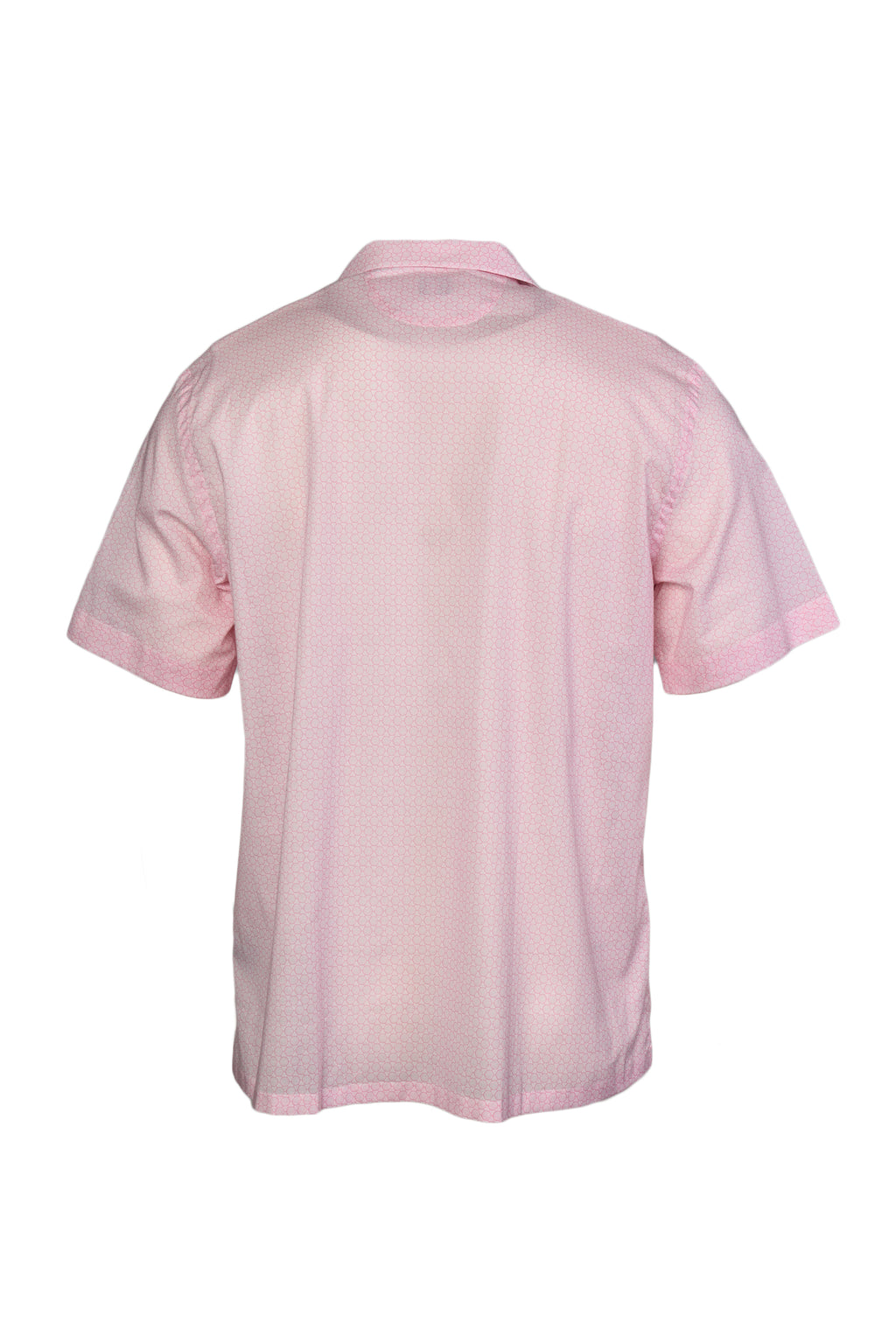 FEDELI | Patterned Bowling Shirt | Pink