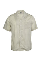 FEDELI | Patterned Bowling Shirt | Pale Green