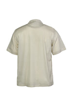 FEDELI | Patterned Bowling Shirt | Pale Green