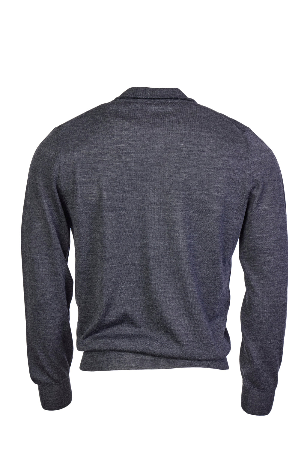 CANALI | Zip Front Cardigan | Charcoal