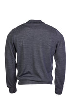 CANALI | Zip Front Cardigan | Charcoal