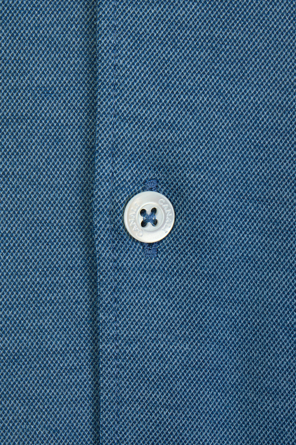 CANALI | Soft Textured Shirt | Blue