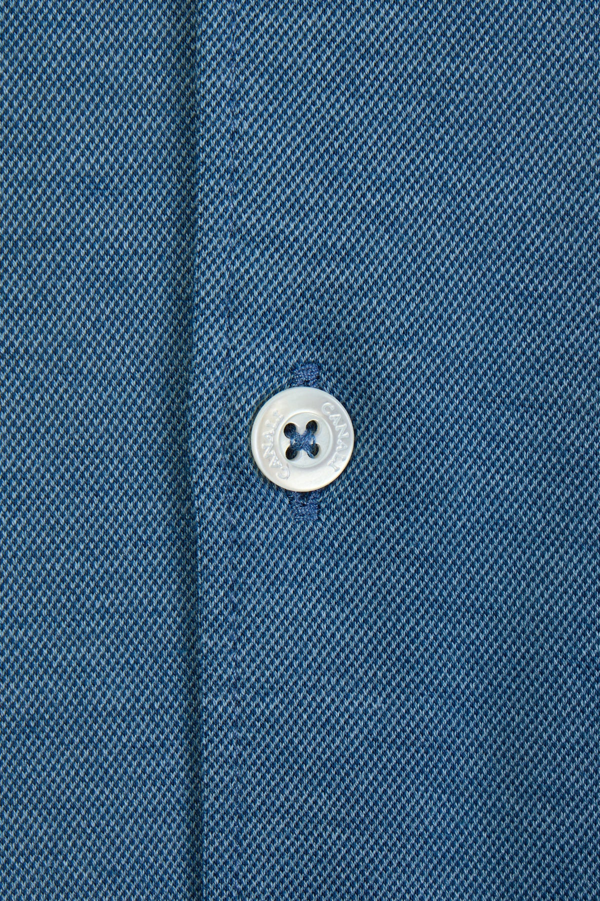 CANALI | Soft Textured Shirt | Blue