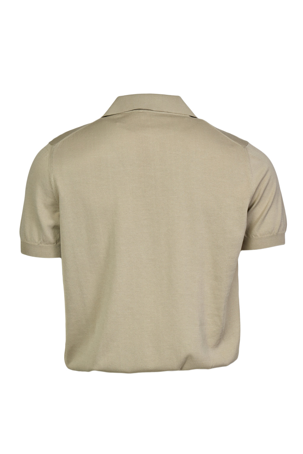 CANALI | Zip Neck Polo | Sand