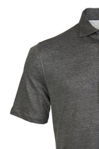 BRUNELLO CUCINELLI | 3-Button Polo | Mid-Grey