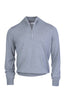 BRUNELLO CUCINELLI | Zip Neck Knit With Trims | Grey