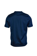 CANALI | Ribbed Crew Neck T-Shirt | Navy