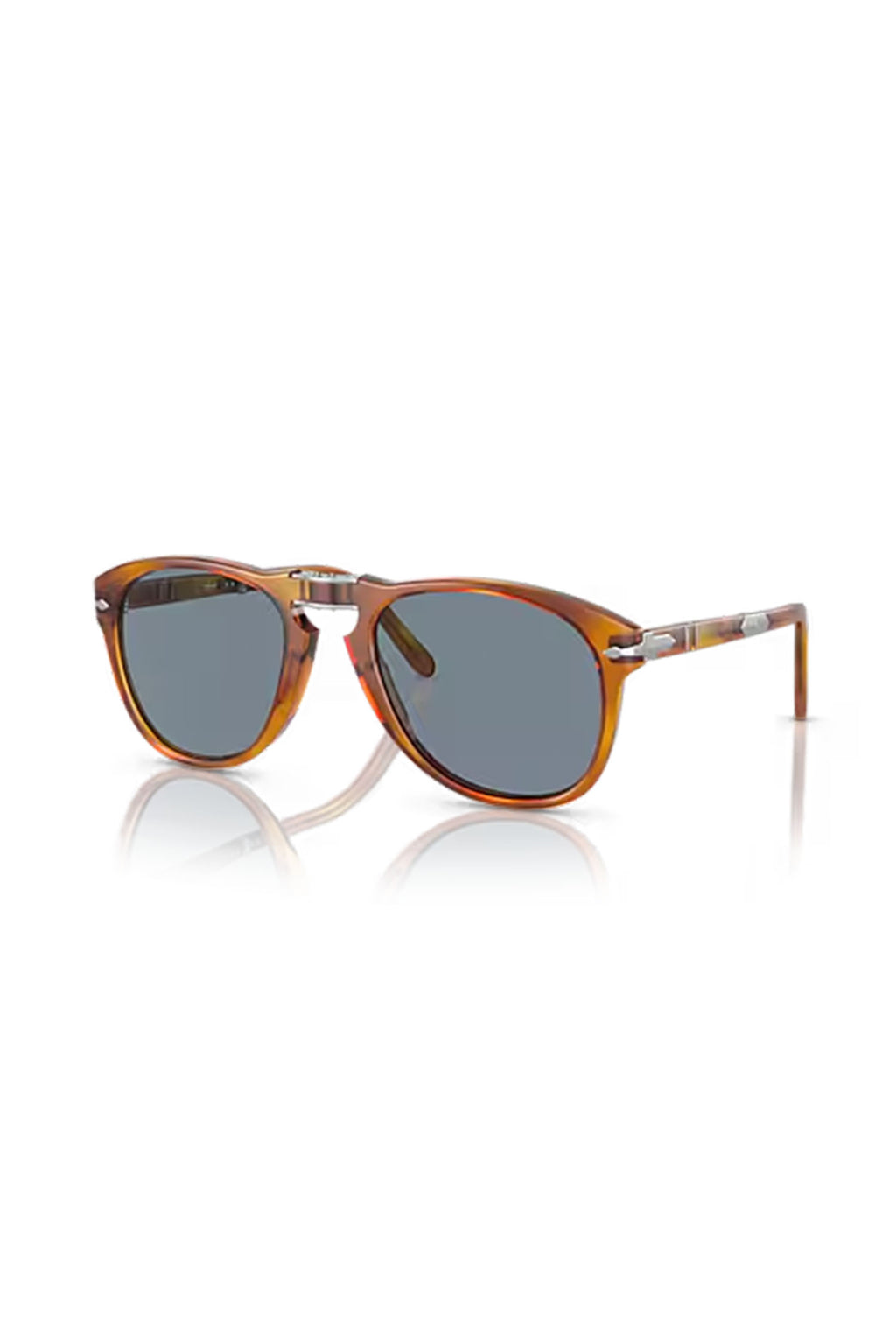 PERSOL | PO0714SM Folding Sunglasses | Light Havana