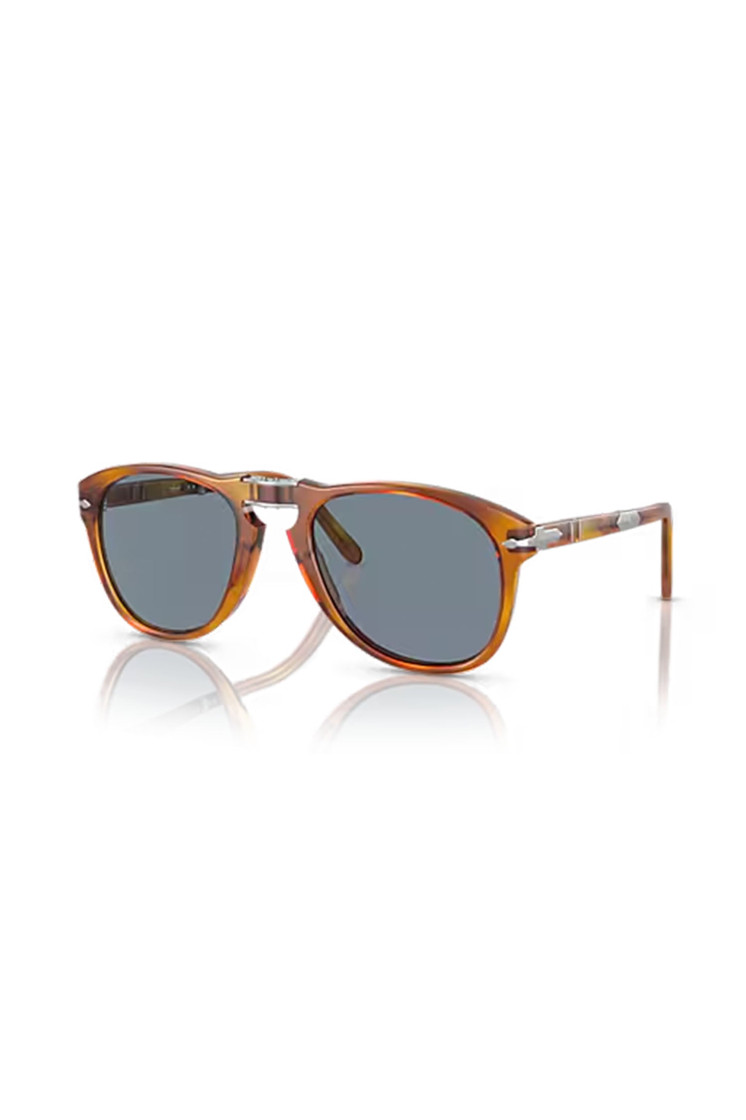 PERSOL | PO0714SM Folding Sunglasses | Light Havana