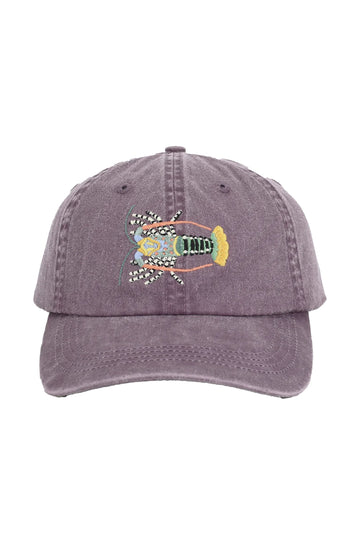 PALLION POINT Purple Tropical Rock Lobster Cap