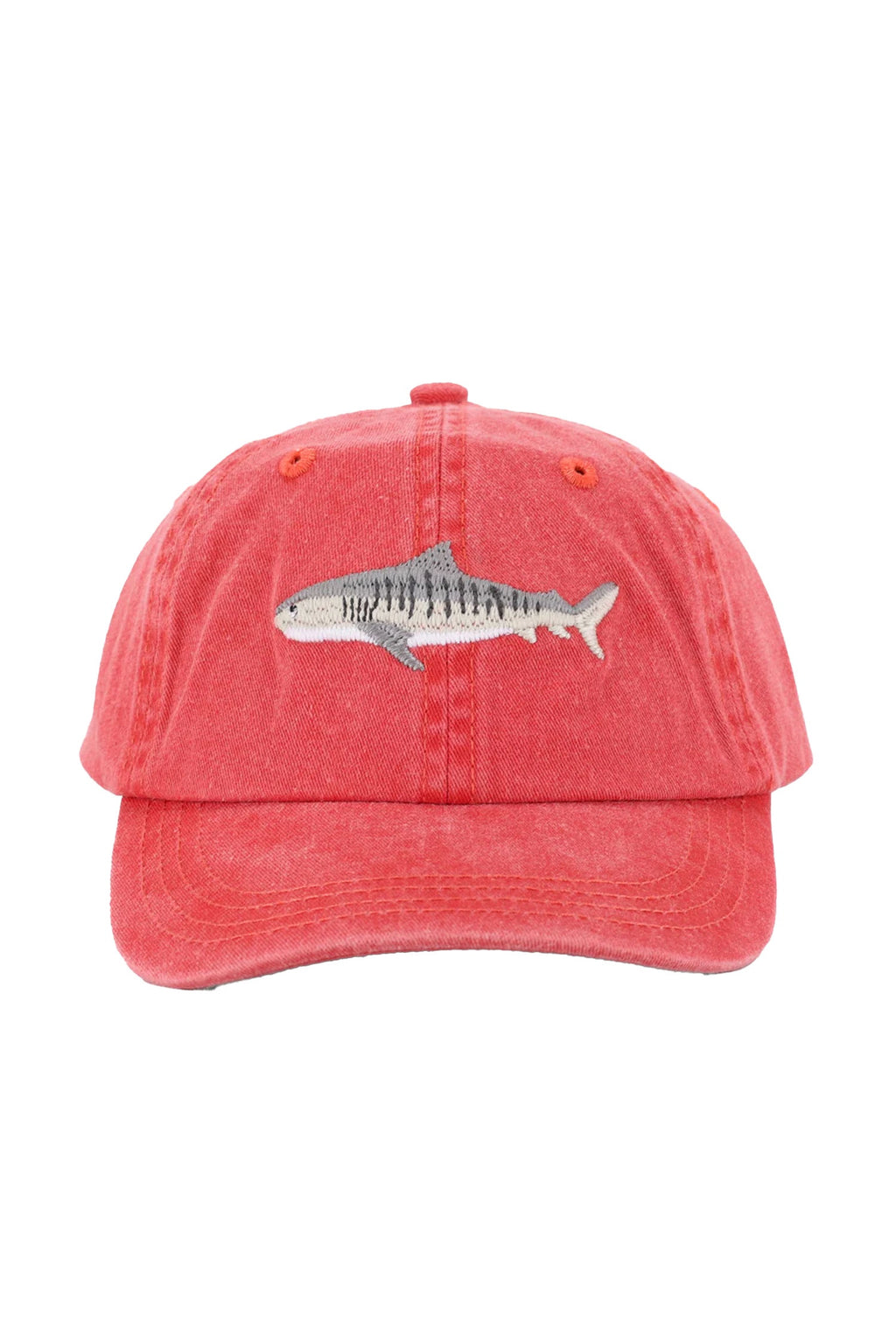 PALLION POINT | Kids Tiger Shark Cap | Red