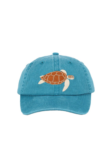 PALLION POINT Sea Blue Children's Turtle Cap