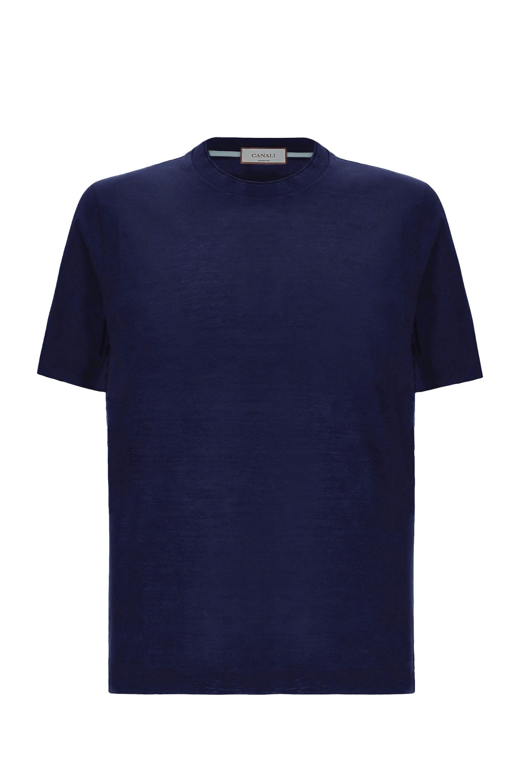 CANALI | Crew Neck T-Shirt | Dark Blue