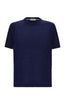 CANALI | Crew Neck T-Shirt | Dark Blue