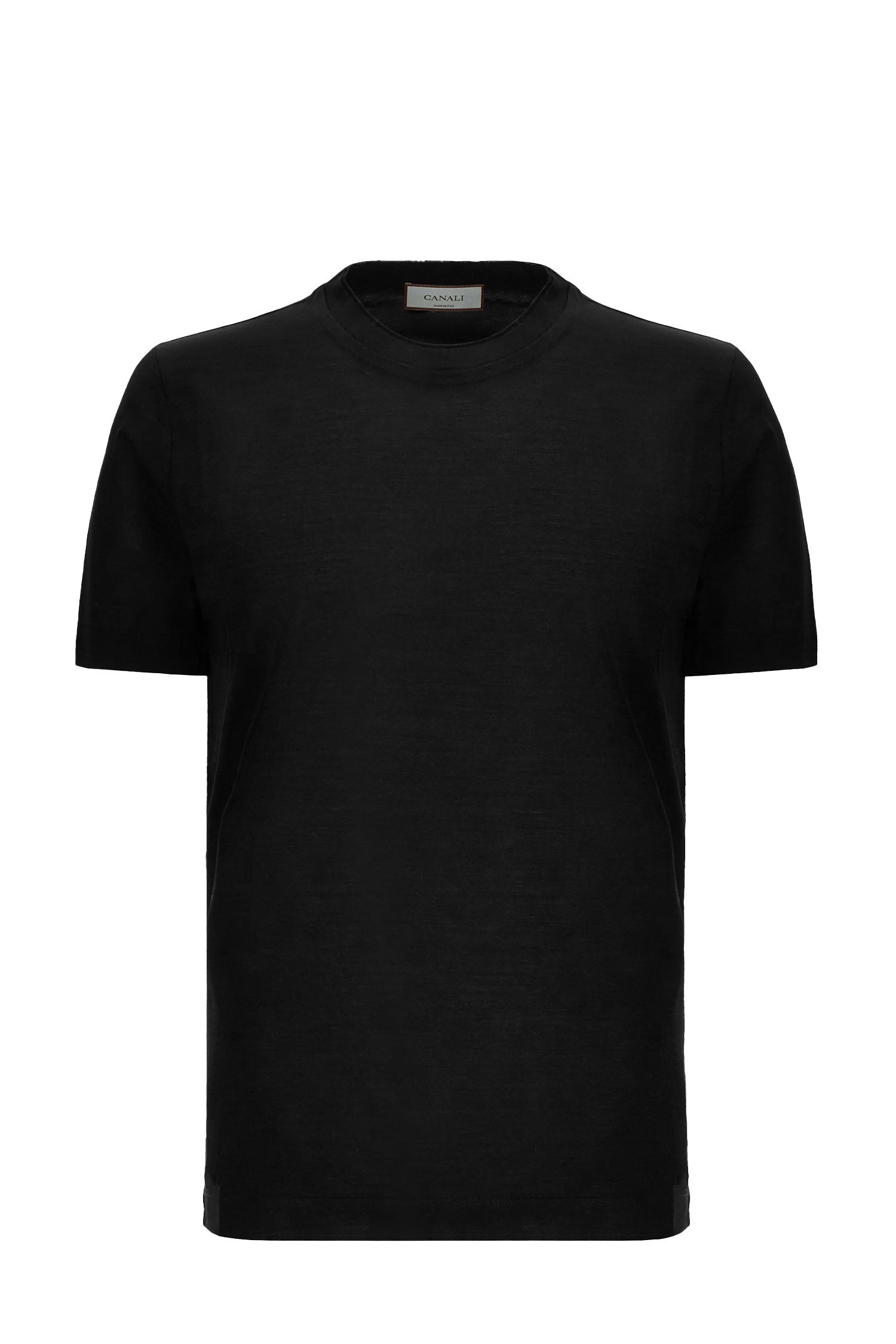 CANALI | Crew Neck T-Shirt | Black