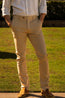 CANALI | Slim Leg Stretch Chino | Biscuit