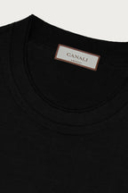 CANALI | Crew Neck T-Shirt | Black