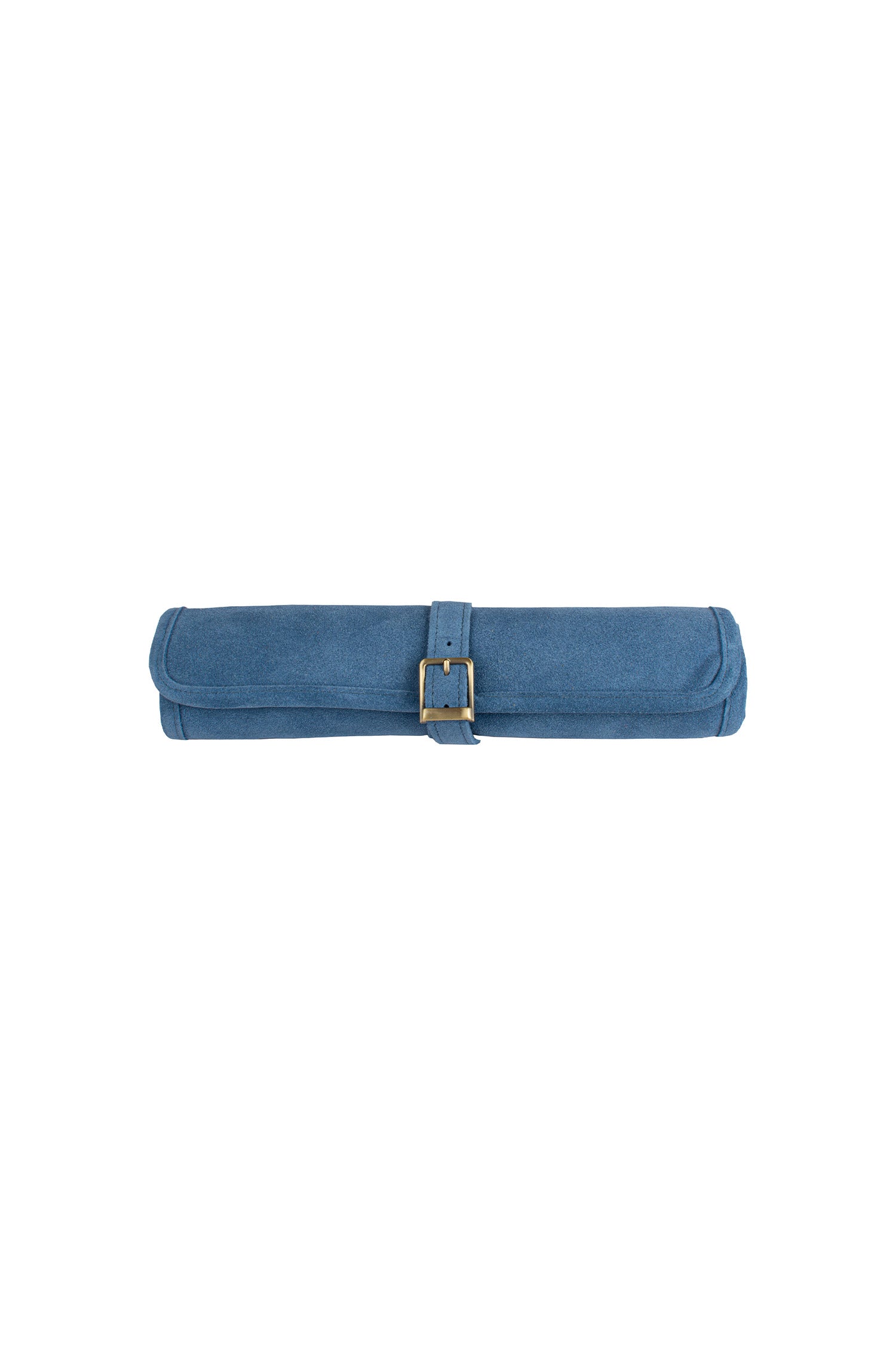 MANOPOULOS | Leather Travel Backgammon Set | Sky Blue