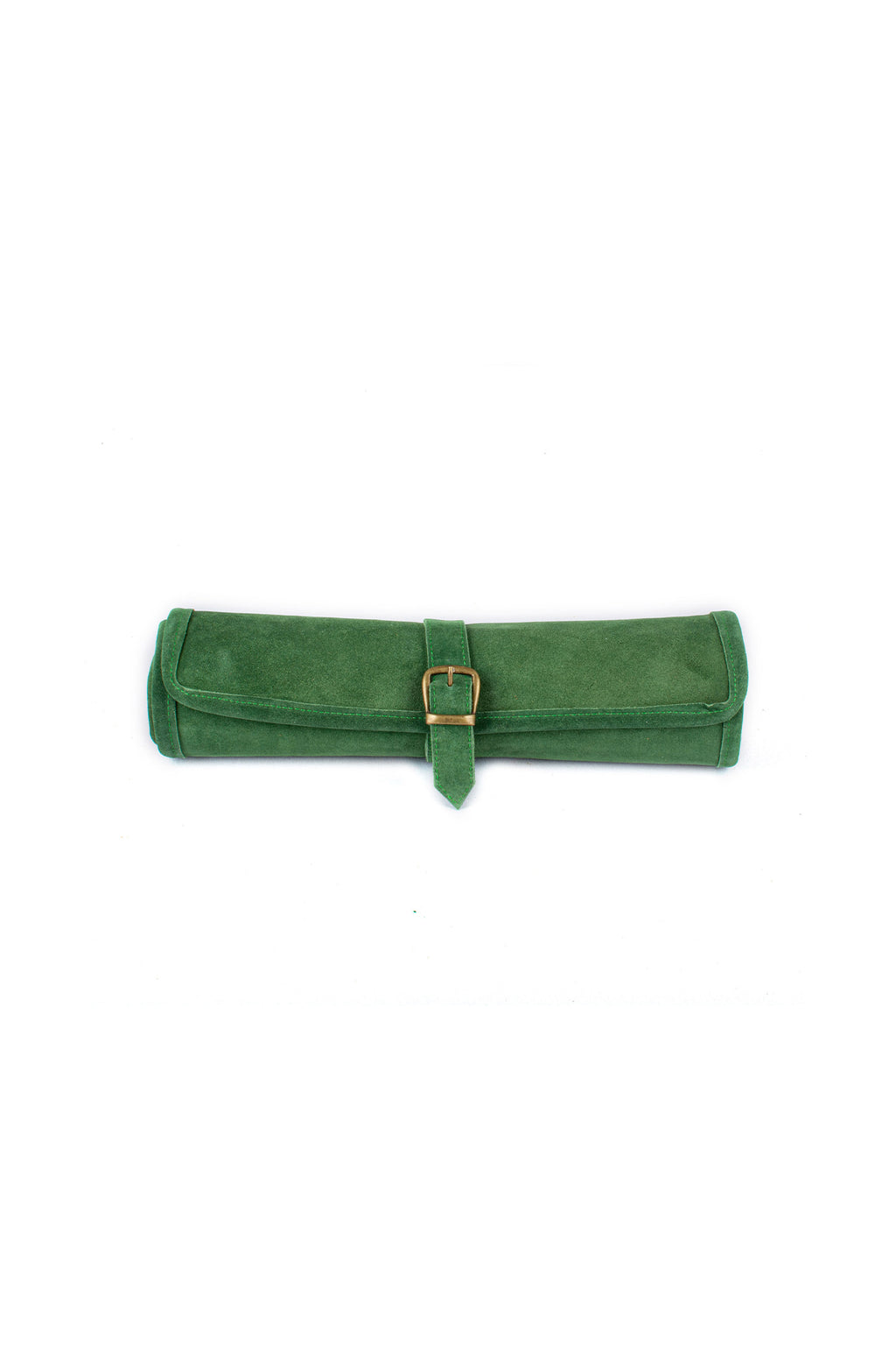 MANOPOULOS | Leather Travel Backgammon Set | Green