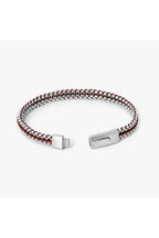 TATEOSSIAN | Threaded Chain Bracelet | Burgundy