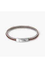 TATEOSSIAN | Threaded Chain Bracelet | Burgundy