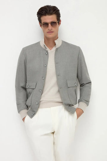 PINI PARMA Sage Bomber Jacket