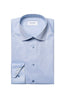 ETON | Contemporary Fit Shirt With Inner Tile Pattern | Blue