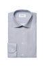 ETON | Two-Tone Spotted Shirt | Dark Blue