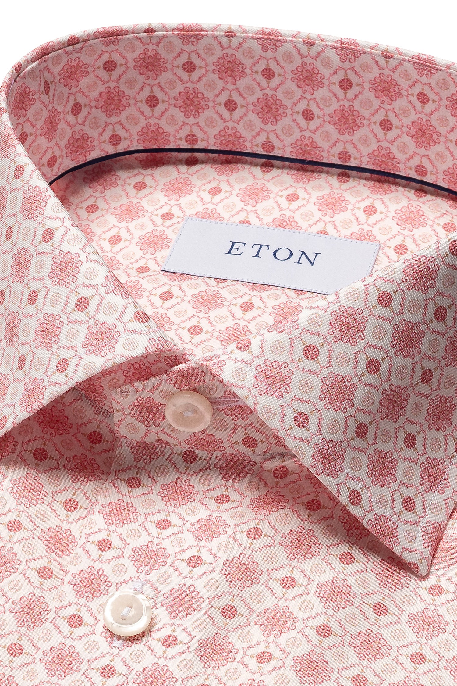 ETON | Tile Pattern Shirt | Pink