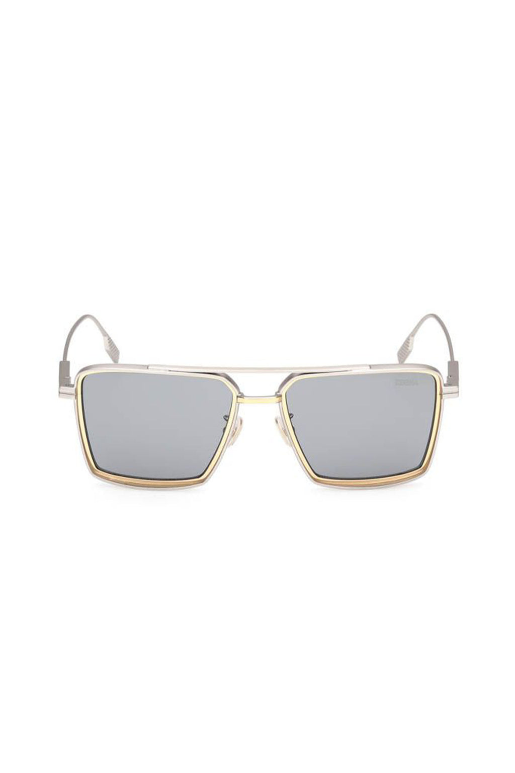 ZEGNA | EZ 0257 Metal Sunglasses | Silver & Gold