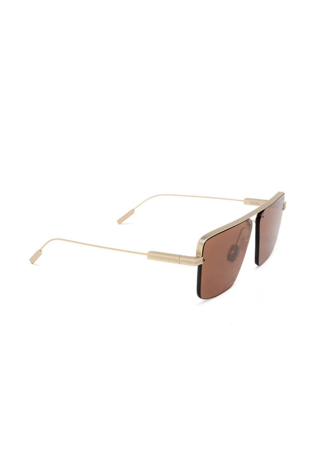 ZEGNA | EZ 0245 Aviator Sunglasses | Matte Gold