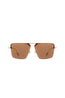 ZEGNA | EZ 0245 Aviator Sunglasses | Matte Gold