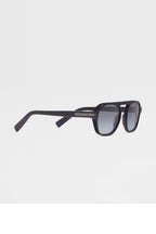 ZEGNA | EZ 0241 Aviator Sunglasses | Grey