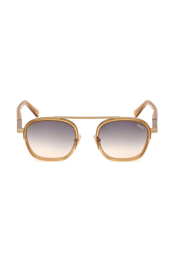 ZEGNA METAL SUNGLASSES EZ 0231 39K GOLD