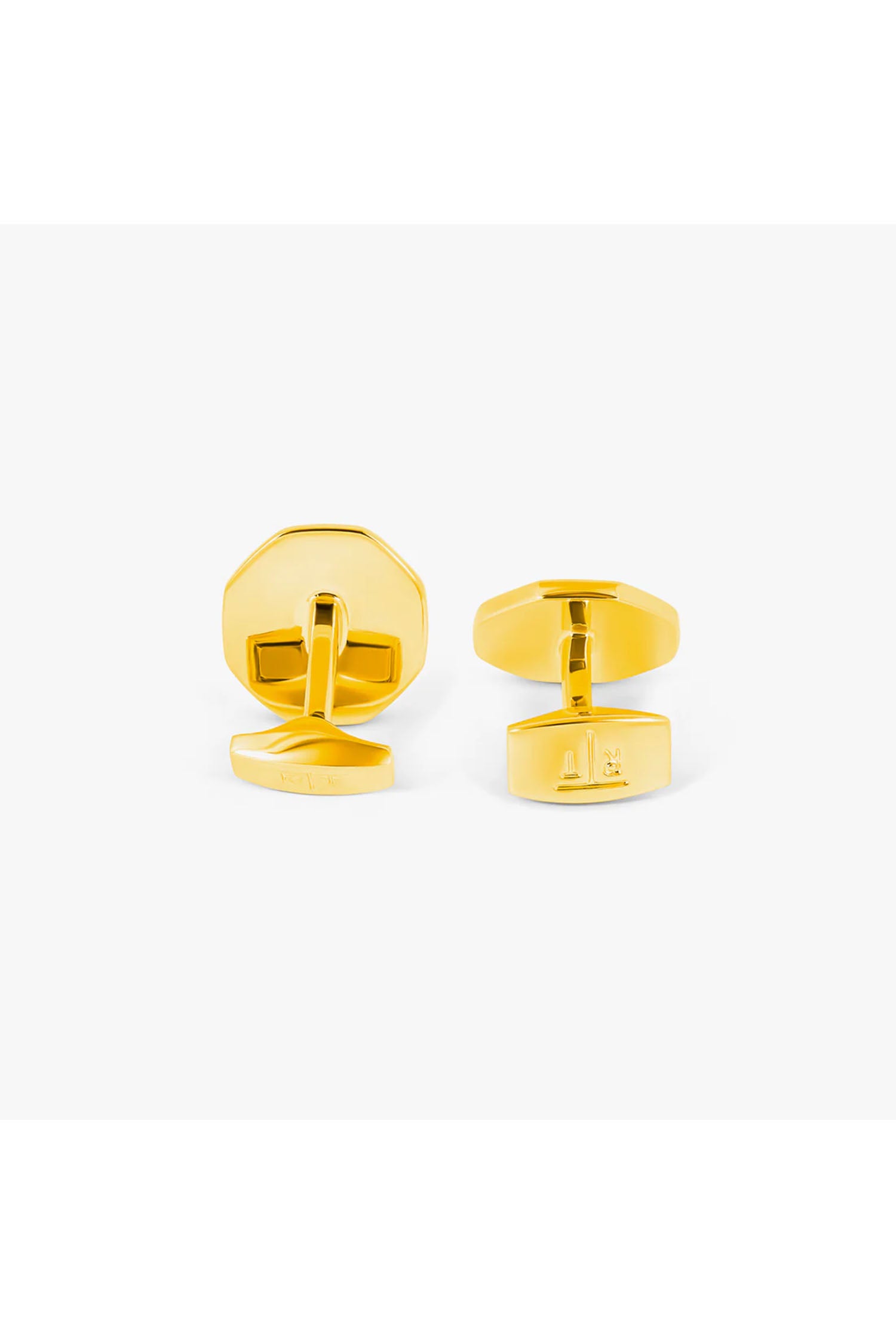 TATEOSSIAN | Octagonal M.O.P Cufflinks | Gold