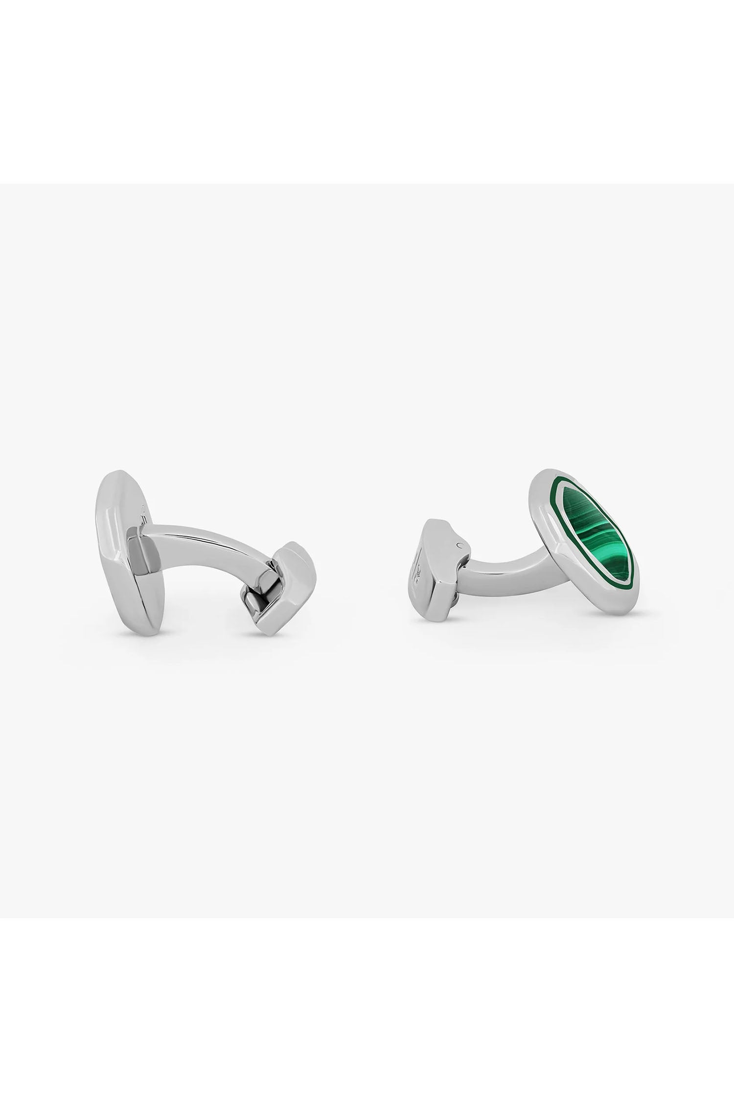 TATEOSSIAN | Octagonal Cufflinks | Green
