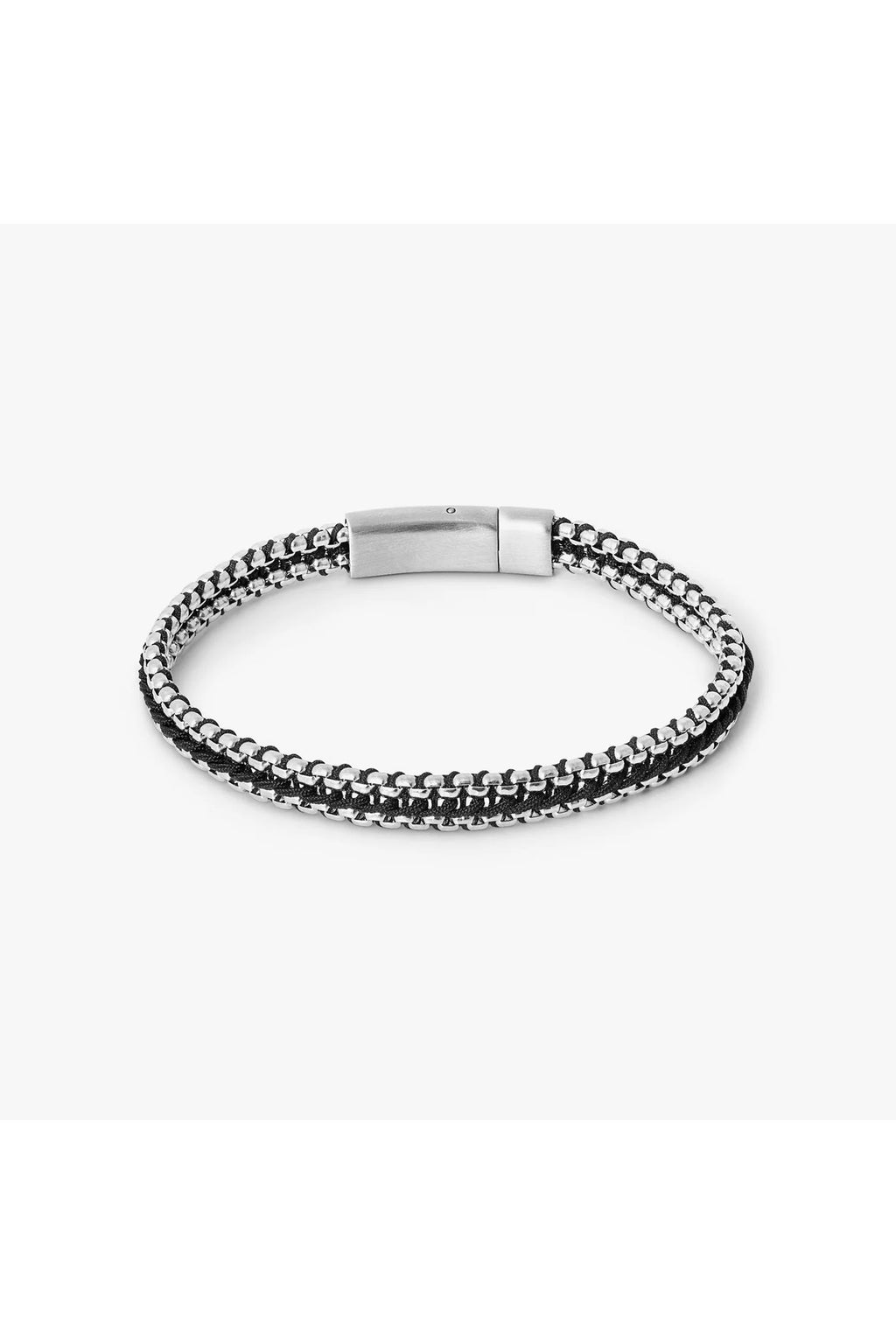 TATEOSSIAN | Threaded Chain Bracelet | Black