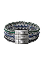 TATEOSSIAN | Threaded Chain Bracelet | Navy