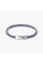 TATEOSSIAN | Threaded Chain Bracelet | Navy