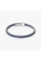 TATEOSSIAN | Threaded Chain Bracelet | Navy