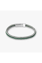 TATEOSSIAN | Threaded Chain Bracelet | Green