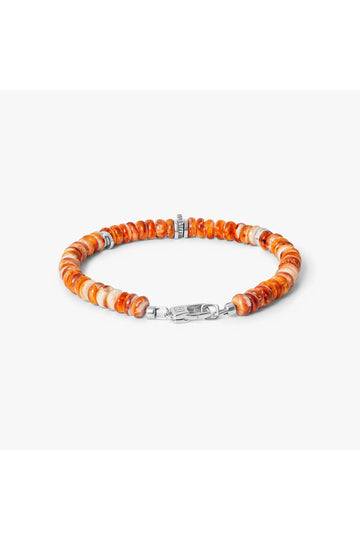 TATEOSSIAN Orange Limited Spiny Oyster Bracelet