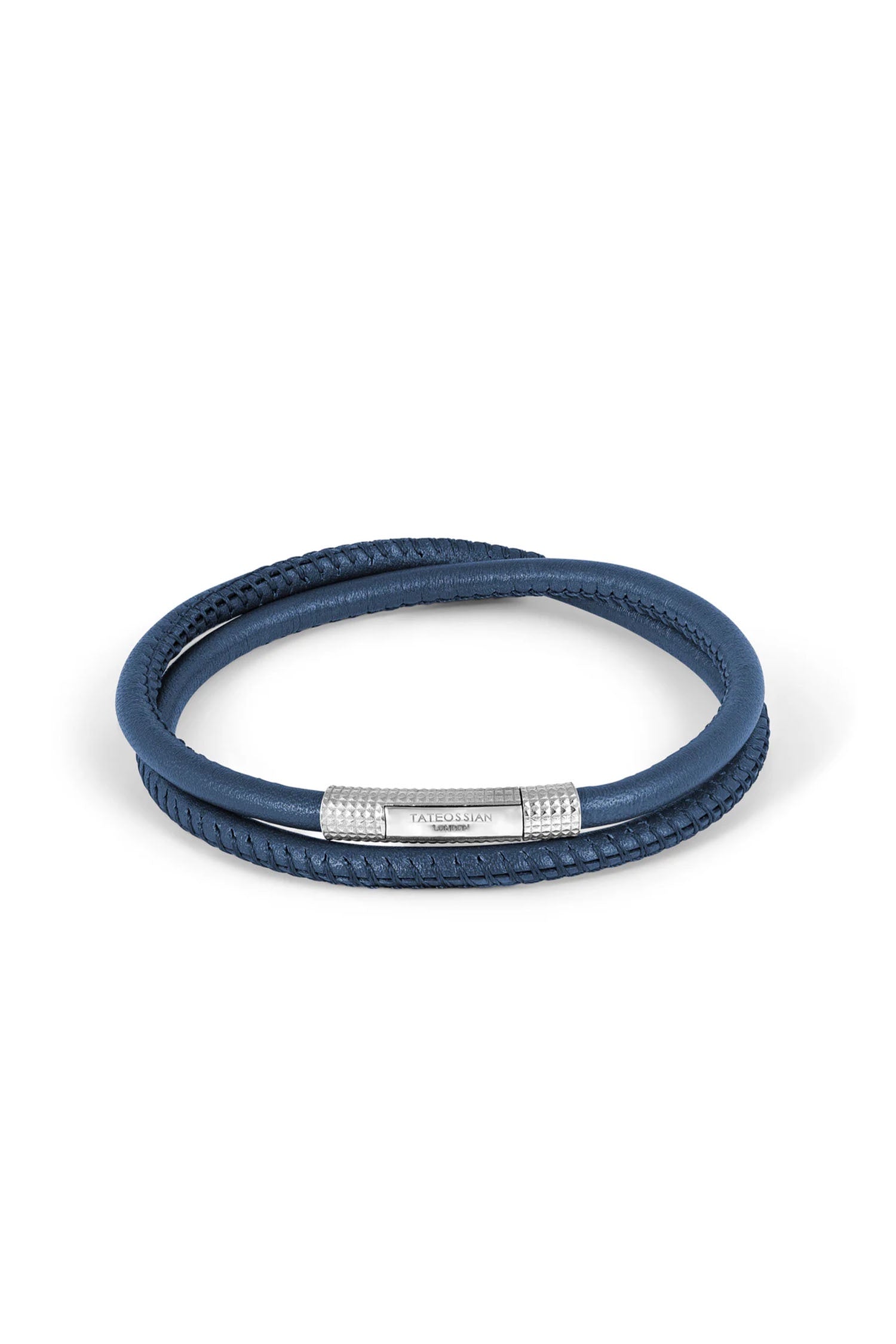 TATEOSSIAN | Double Wrap Bracelet | Navy