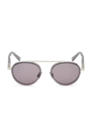 ZEGNA Grey Metal EZ 0242 20A Sunglasses
