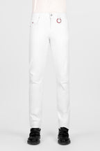 TRAMAROSSA | Lightweight Michelangelo Gabardine Jeans | White