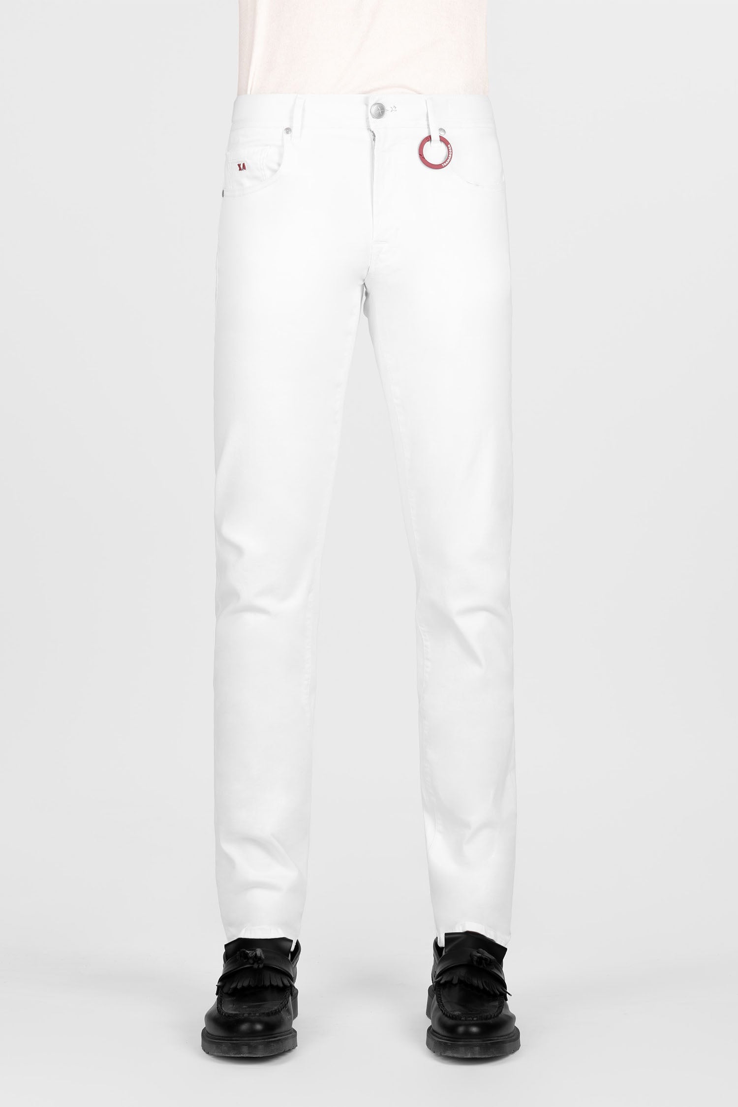 TRAMAROSSA | Lightweight Michelangelo Gabardine Jeans | White