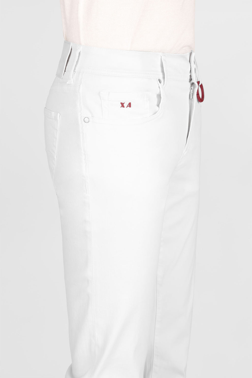 TRAMAROSSA | Lightweight Michelangelo Gabardine Jeans | White